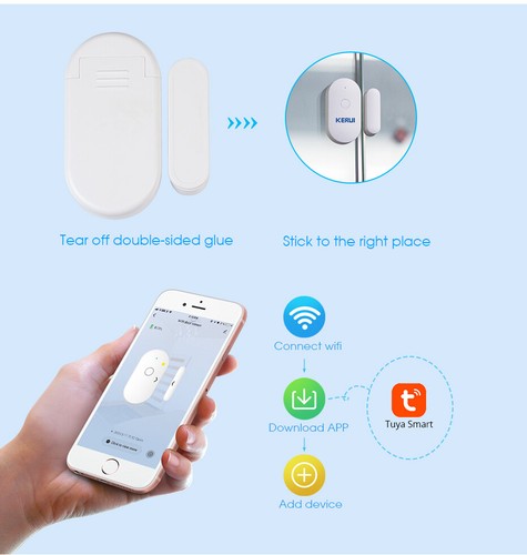 WIFI Tuya APP GSM Security Alarm System Home Anti-theft Burglar Motion Detector - Picture 45 of 48
