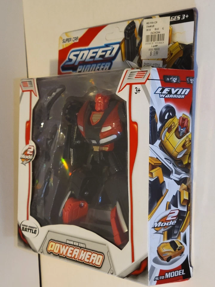 Speed Pioneer Power Hero FLAMES Transformer KO? Red Car MISB Super Robots Battle - Image 3 of 4