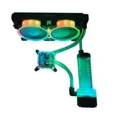 BARROW Hose Tube Water Cooling Kit CPU Block Water Tank Pump 240mm Radiator Fan