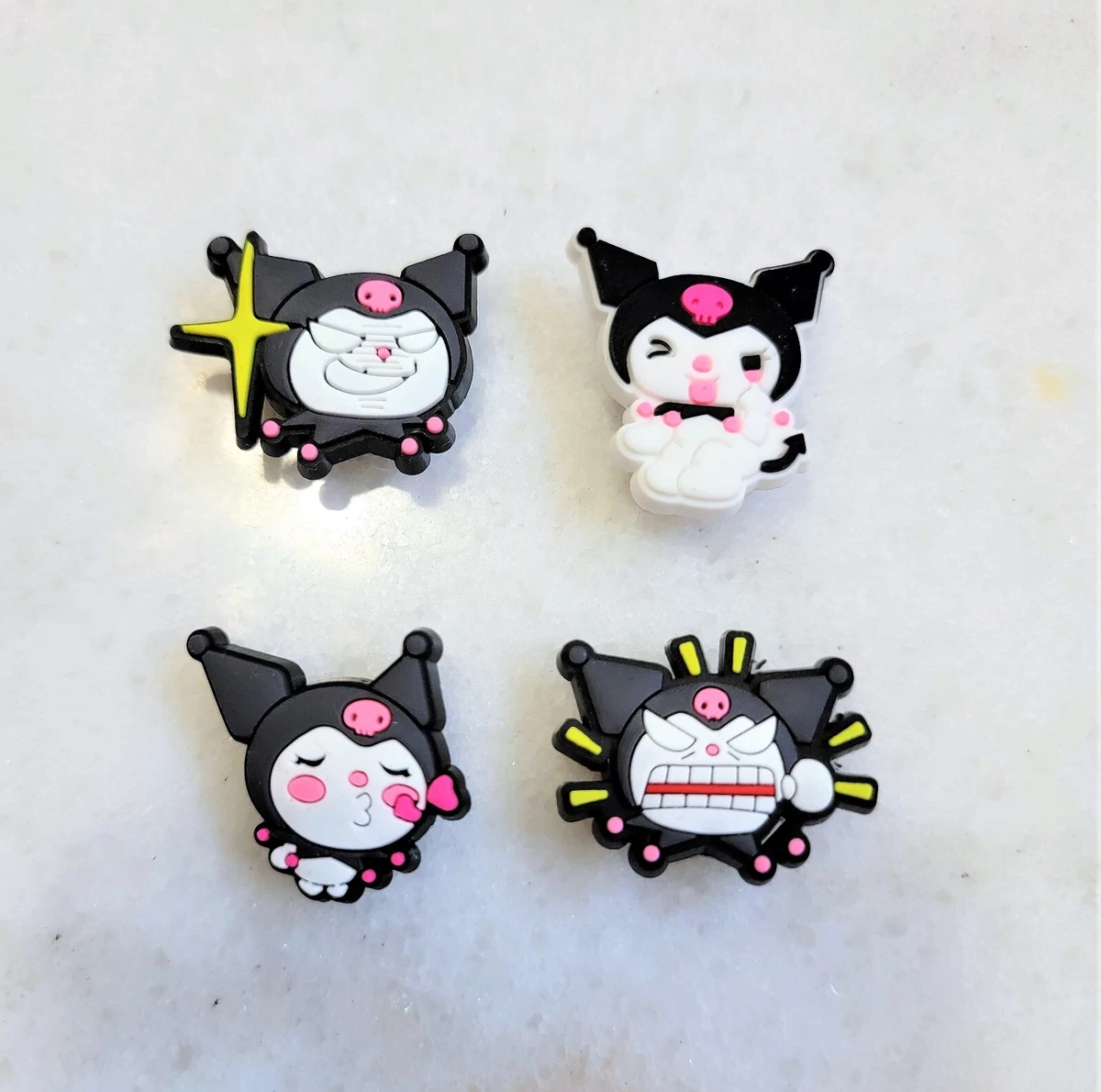 Hello Kitty Kuromi and Melody Shoe Charms for Crocs – No Name Pins