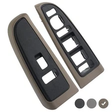 Window Switch Bezel Cover Tan Compatible with Chevy Chevrolet Avalanche 