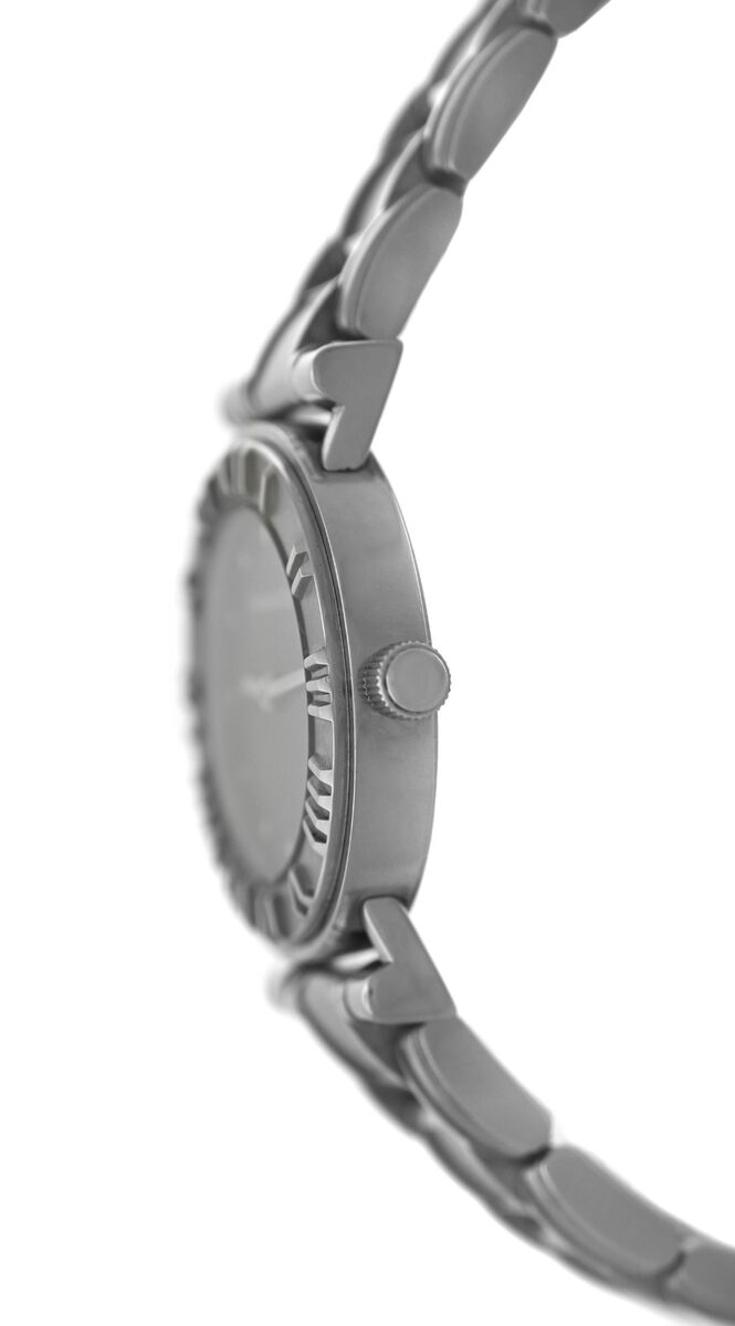 Tiffany & Co Atlas Gray Dial Date Stainless Steel 25MM Tiffany & Co Atlas Gray Dial Date Stainless Steel 25MM
