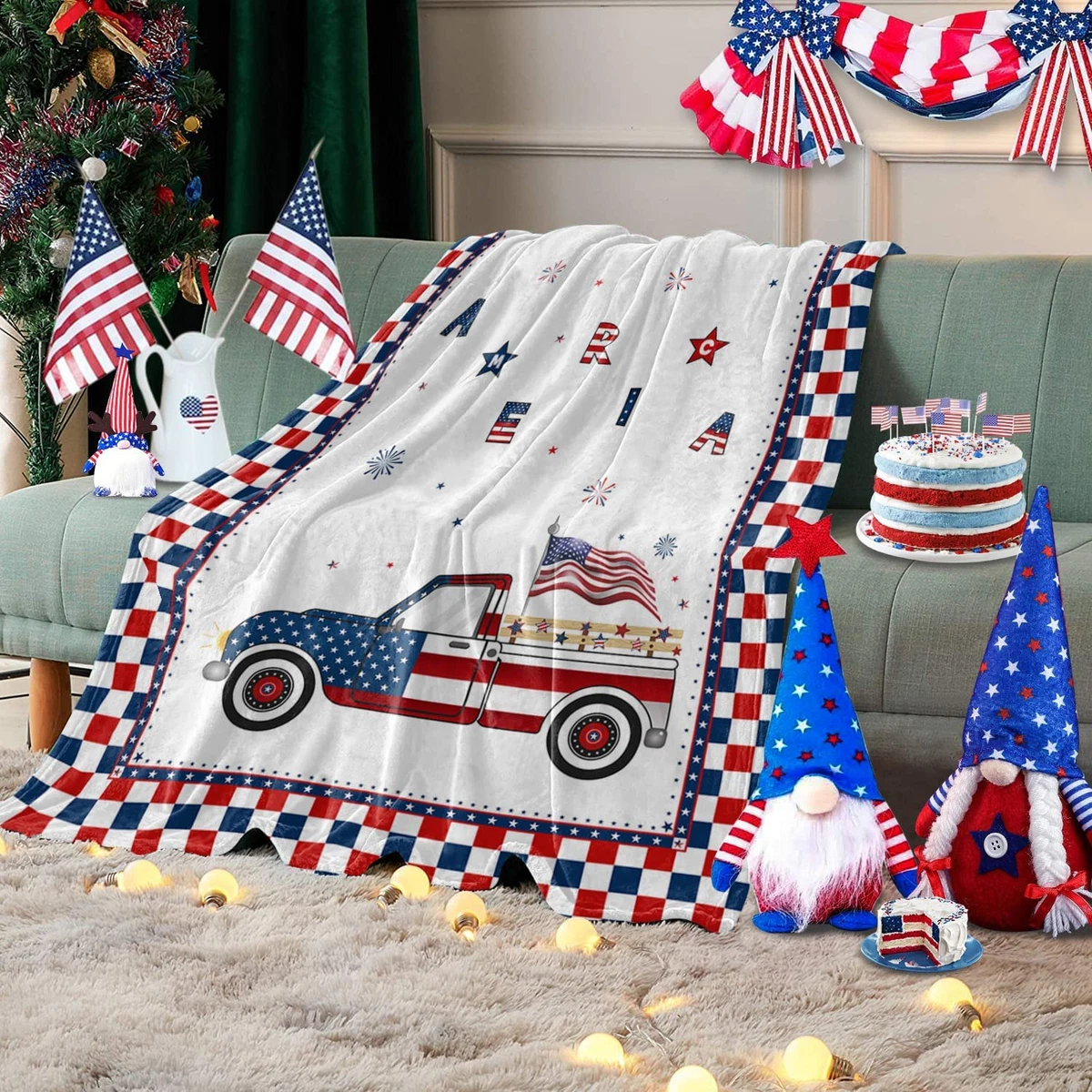 4th of july blanket clearance
