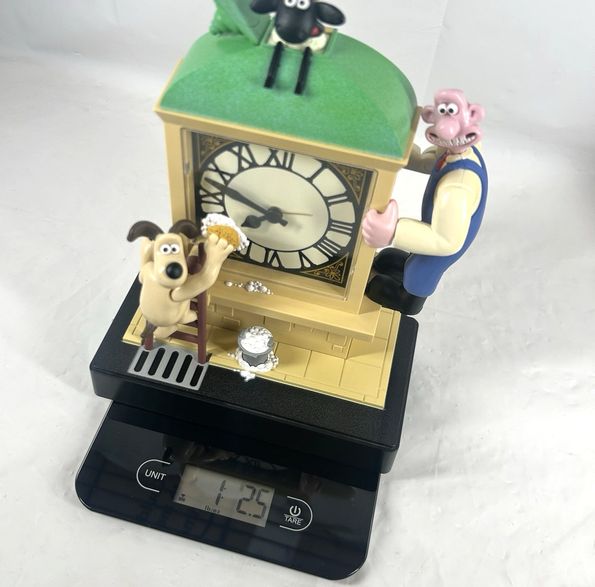 Wallace & Gromit Shaun the Sheep Alarm Clock A Close Shave Vintage