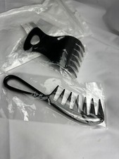 Barber Black Wide Tooth Afro Comb - Perfect for Thick and Afro Hair Styling Comb