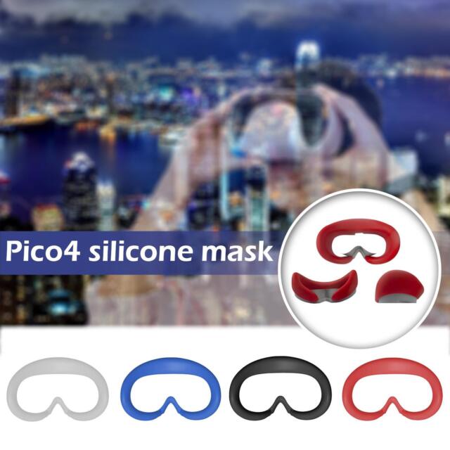 Silikon Protective VR Interface Cover für Pico 4 VR Headset Eye Pads NEU