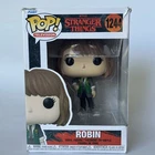 Funko Pop! TV Stranger Things Robin #1244 S4 Vinyl Figure New - Damaged Box