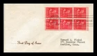 Dr Jim Stamps Scott 850 2c John Adams Coil First Day of Issue Cover