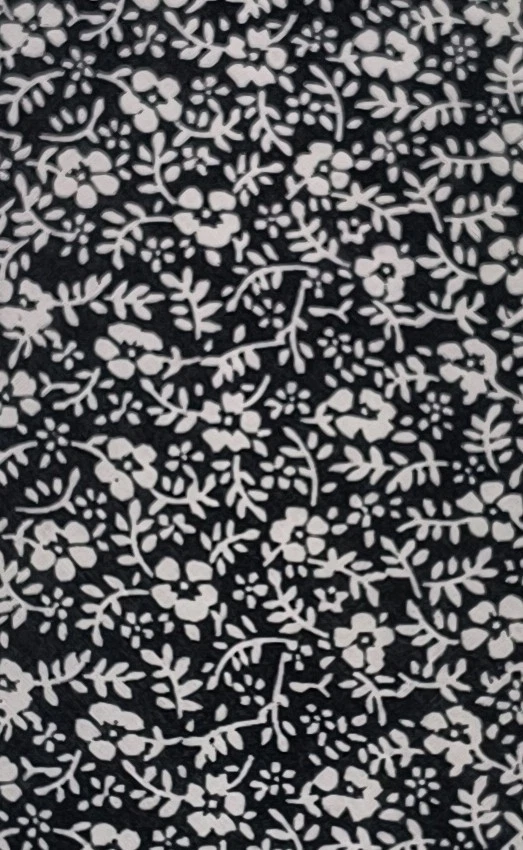 Corbata delgada Banana Republic diseño floral azul y blanco 59" Foto 2 de 4