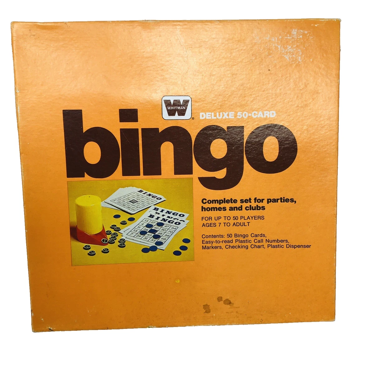 アンティークアメリカンビンゴゲーム Bingo 1930 Year Vintage
