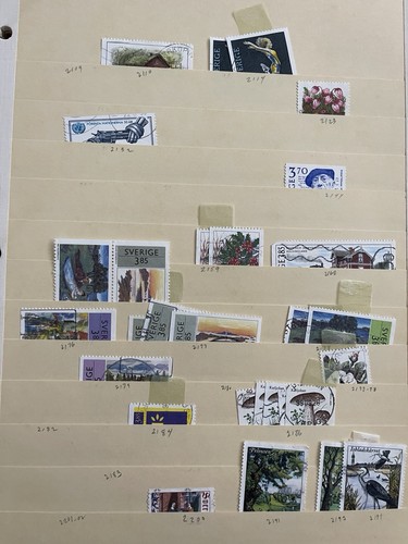 Sweden Mint & Used Great collection in album High CAT Value TOP! - Picture 13 of 21