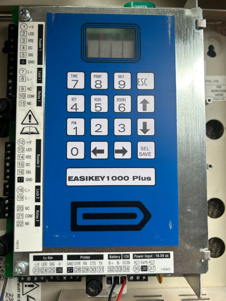 Door Access Control PAC Easikey 1000 Two Door control boxed easykey 1000 plus - Image 3 of 4