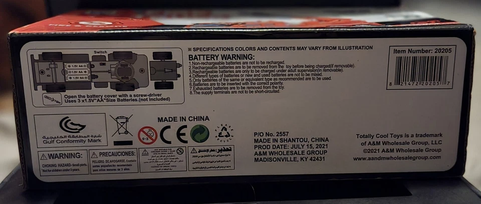 Toy Fire Truck Working Lights Ladder Truck Working Lights - Image 4 of 4