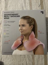 Sharper Image Aromatherapy Neck & Shoulder Wrap w/Herbs BRAND NEW SEALED IN BOX