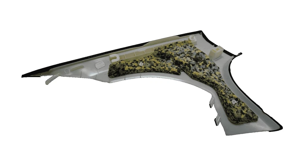 PANEL DE CUBIERTA DE MOLDURA DE PILAR C DEL LADO DEL PASAJERO TRASERO BMW 550I 550I XDRIVE 2011-2016 OEM Foto 3 de 4