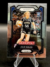 2024 Panini Prizm Monopoly WNBA - Julie Vanloo - Rookie - Mystics