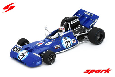 SPARK - 1:43 SCALE - Tyrrell 003 No.21 Winner Argentinian GP 1972 - S7217