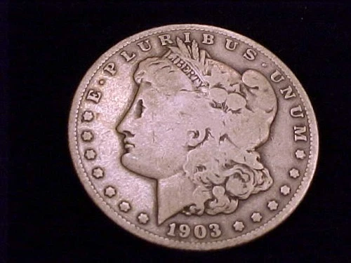 1903-S Morgan Dollar, Good to Very Good Grade.