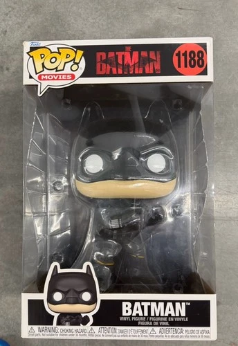 Jumbo Funko Pop! Movies Batman The Batman #1188 Vinyl Figure Collectible