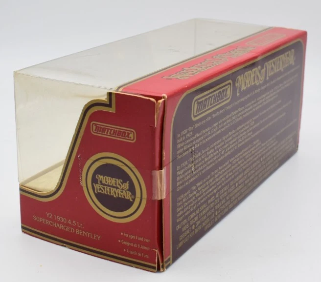 Matchbox MoY Yesteryear Y2 1930 4 1/2 litres Bentley bleu. 1:40. Box N. Macau - Photo 3/3