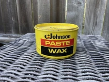 SC Johnson Paste Wax 16 Oz Used