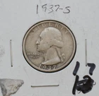 1937 S WASHINGTON QUARTER *VERY GOOD DETAILS*