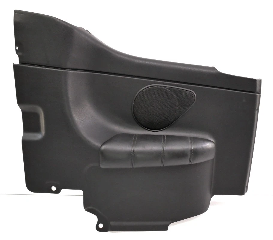 Rear Interior Door Side Panels 95-99 VW Cabrio MK3 Black Leather - Genuine - Image 2 of 4