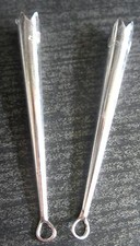 Bolotie Spitzen 925 SILBER Bolotie Tie Tips lang Western  Cowboy USA