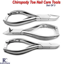 Podiatry Heavy Duty Thick Fungus Ingrown Toe Nail Cutter Pedicure Chiropody Tool