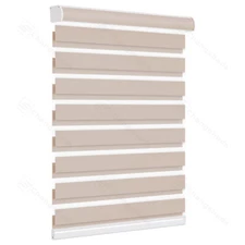 Changshade Zebra Roller Blinds Horizontal Window Shades Blinds Easy to Install