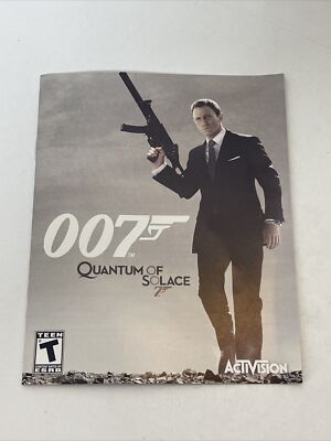 James Bond 007: Quantum of Solace (Sony PlayStation 3 PS3, 2008) +