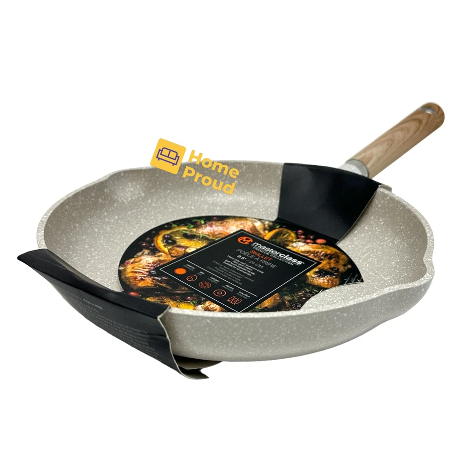 Sartén antiadherente Masterclass de 9,5 pulgadas colección de utensilios de cocina premium Foto 3 de 4