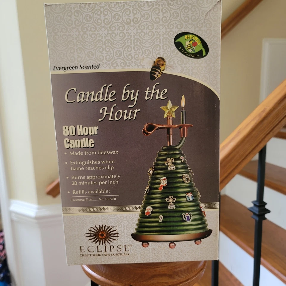 Candle by the Hour 80 Hour Beehive Christmas Tree 20650B Eclipse Home Decor - Image 2 of 4