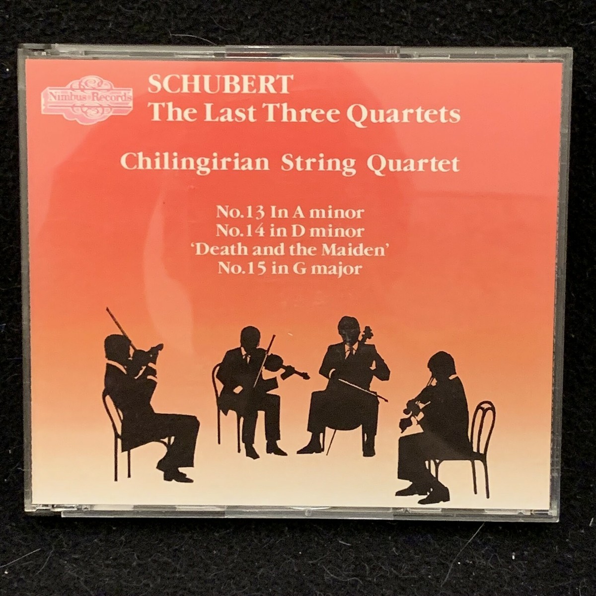 SCHUBERT The Last 3 String Quartets 13-15 - CHILINGIRIAN