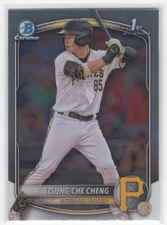 #BCP-95 2025 Bowman Chrome Prospects Tsung-Che Cheng Pittsburgh Pirates