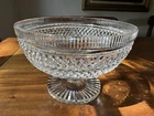 Vintage Waterford Crystal Bowl 7.5”Diameter 5.25” Tall