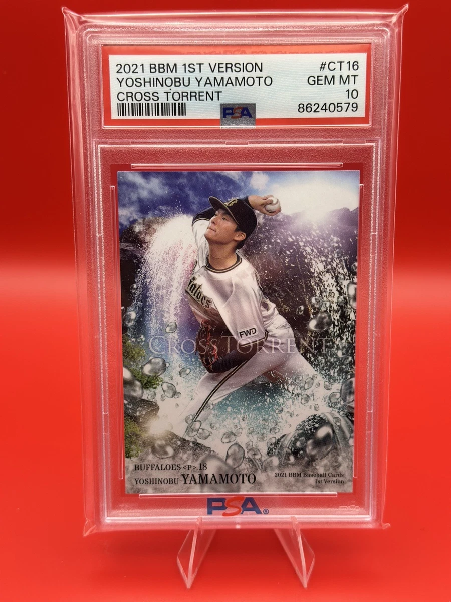 2021 Bbm - Yoshinobu Yamamoto #CT16 for sale | eBay