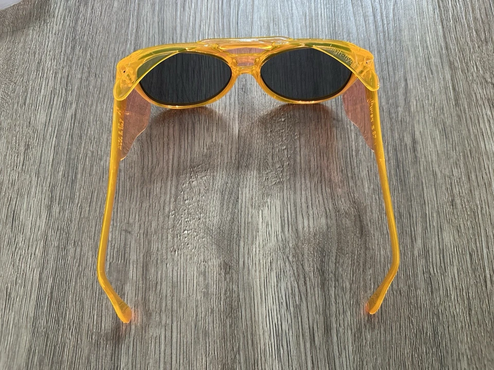 UVEX Z 87 5-3/4 Orange Safety Glasses Made In USA - Image 4 of 4