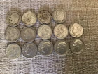Lot Of 14 Roosevelt Dimes, 1952 - 1964, Equals ~ 1  Oz Silver