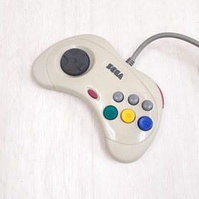 Sega Saturn console bundle with 3 games, 1 controller & cables Japan white