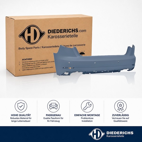 StossfÄNger Hinten Diederichs 1033656 FÜR Audi Stossstange Bumper-image