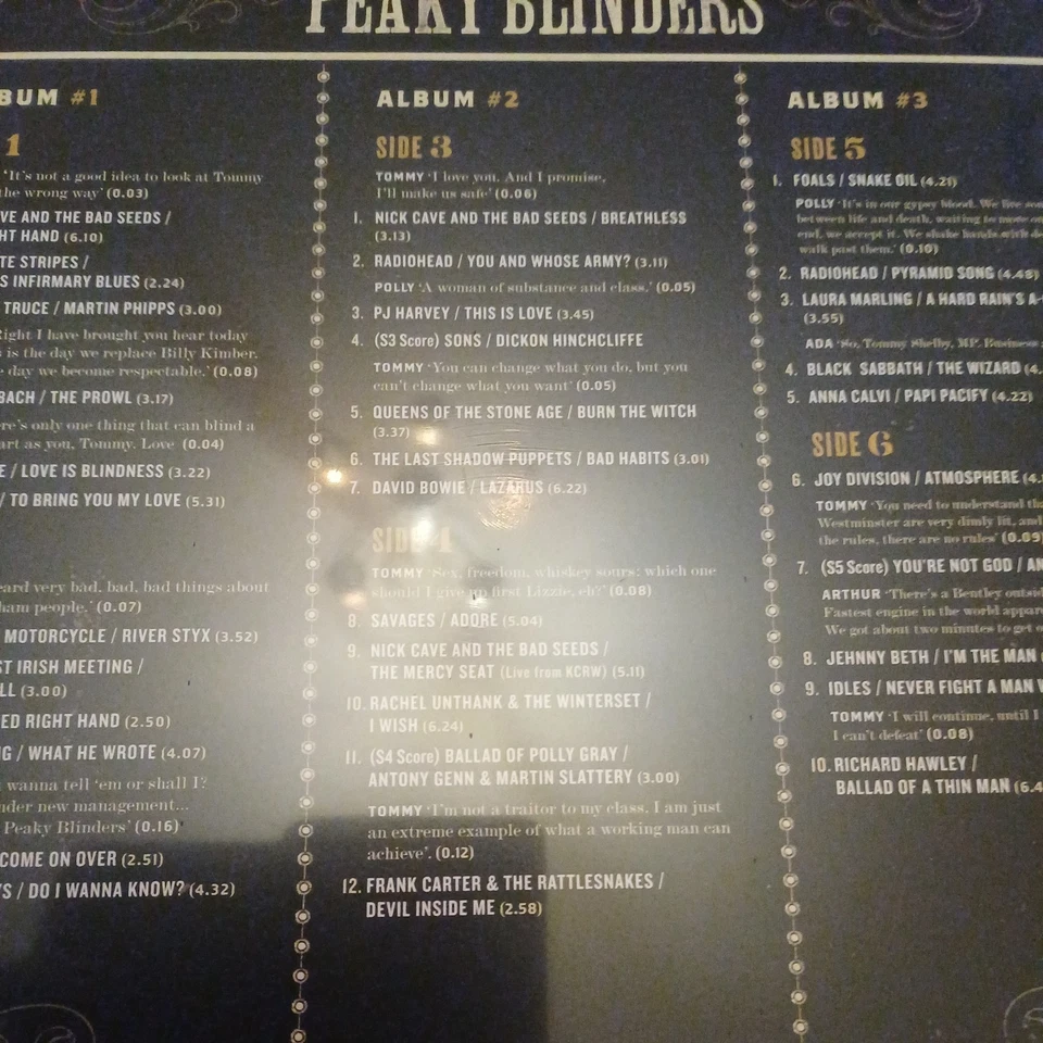 Various – Peaky Blinders (The Official Soundtrack) - 2019 - 3 X 12" Vinyl LPs - Image 3 of 4