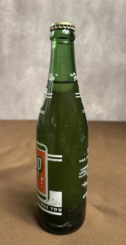 7UP Soda Pop Bottle 12 oz Seven-Up “You Like It…” Denver ~4/20~ 1953 Capped Full - Picture 2 of 10