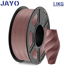 JAYO PLA Cherry Wood 3D Printer Filament 1.75mm 1.1KG 15% Real Wood Fibre