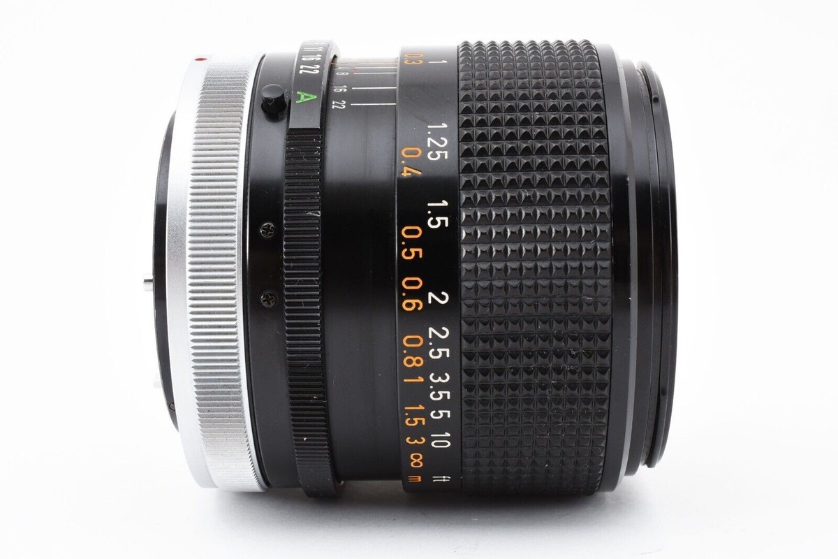 ジャンク New FD 28mm F2 Canon New FD 28mm F2 – 前ボケも綺麗なボケる広角レンズ！花畑