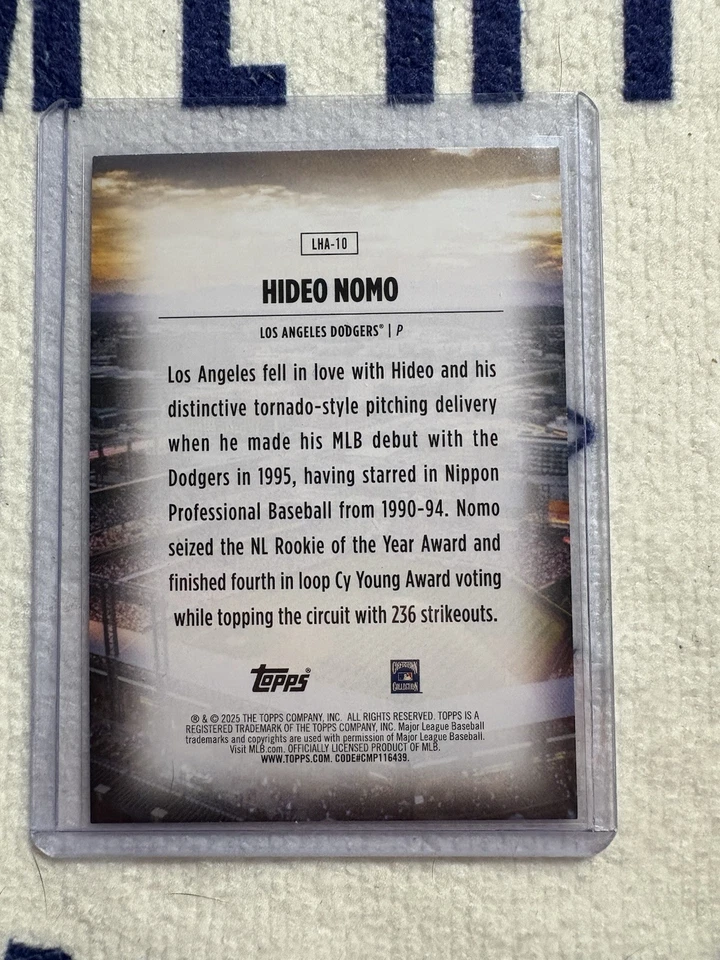 Hideo Nomo Home Field Advantage — 第 2/2 张图片