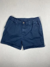 Chubbies Shorts Mens Med Blue Chinos 5.5" Inseam The Staples Stretch Camp Casual