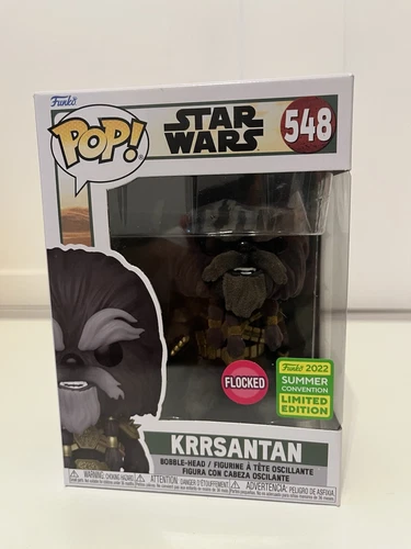 Funko Pop Star Wars 548 KRRSANTAN ( Flocked) 2022 Summer Convention