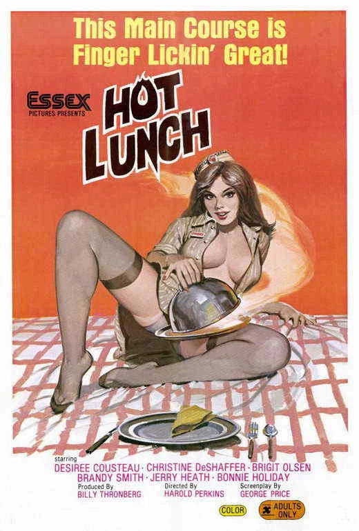 520px x 770px - Hot Lunch (1982) Style-A 80s Adult Porn Jon Martin Movie Poster Size  27x40" | eBay