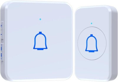 #ad RingBell Wireless Doorbell Waterproof Battery Operated Door Bell Chimes Kit $10.98